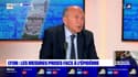 "Pour le moment, il n'y a pas encore de saturation" dans les hôpitaux de Lyon, assure Gérard Collomb