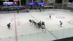 Ligue Magnus: les Spartiates de Marseille s'imposent sur le fil face aux Aigles de Nice