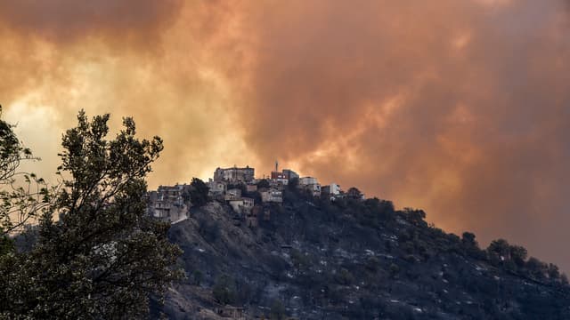 Incendie à Tizi Ouzou.