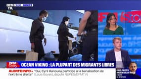 Louis Boyard, député insoumis du Val-de-Marne, à propos de l'Ocean Viking: "Il y a une crise de l'accueil car la loi est mal faite"