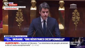 Gabriel Attal: "Depuis deux ans, la Russie pratique une politique de la terre brûlée"