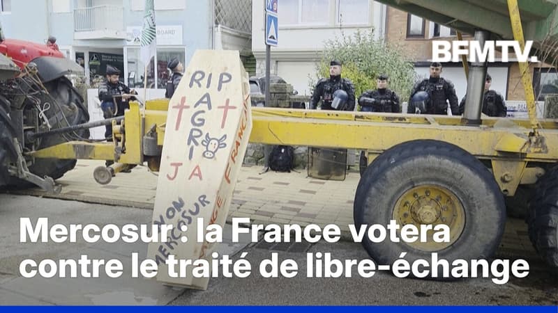 INFO BFMTV - Colère agricole: Emmanuel Macron votera "non" à l'accord entre le Mercosur et l'UE