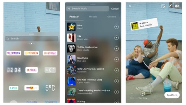 Il est désormais possible d'ajouter des musiques directement dans l'application Instagram Il est désormais possible d'ajouter des musiques directement dans l'application Instagram