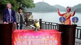 Geda, le singe chinois, avait choisi la photo de Trump.