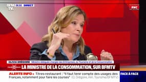 Shrinkflation: "Quand il y en a moins dans le même paquet, ce sera une information qui devra être affichée", assure Olivia Grégoire