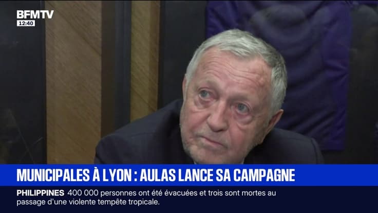 Jean-Michel Aulas, l'ancien président de l'Olympique lyonnais, lance officiellement sa campagne pour les municipales de 2026 à Lyon