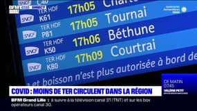 Covid: 10% de TER en moins dans la région des Hauts-de-France