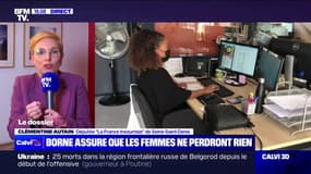 Clémentine Autain répond à Élisabeth Borne : "Même le ministre, monsieur Riester, (...) a été incapable de nous expliquer en quoi cette mesure serait favorable aux femmes" 