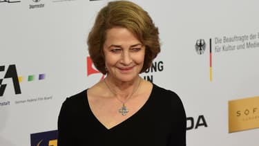 Charlotte Rampling à la cérémonie des European Film Awards à Berlin en décembre 2015
