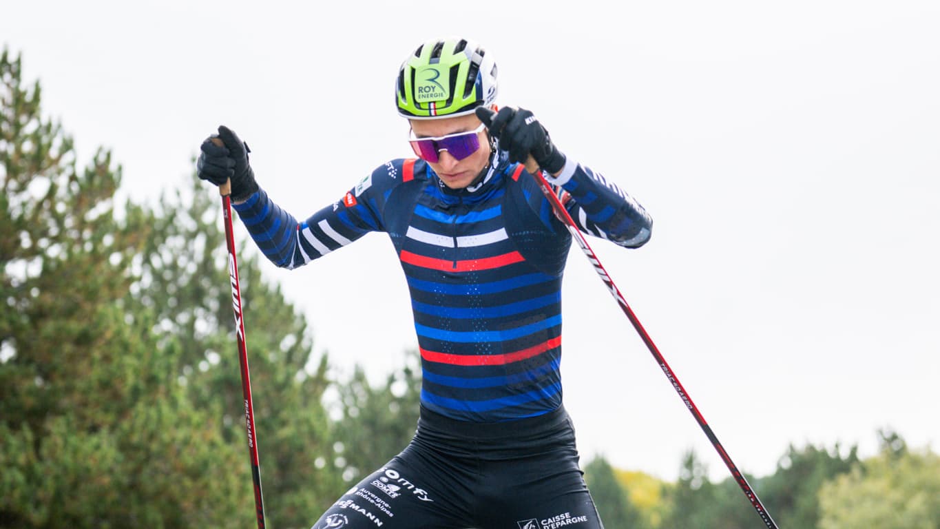 Eric Perrot à l'entraînement à Font Romeu, en octobre 2025. Eric Perrot à l'entraînement à Font Romeu, en octobre 2025.