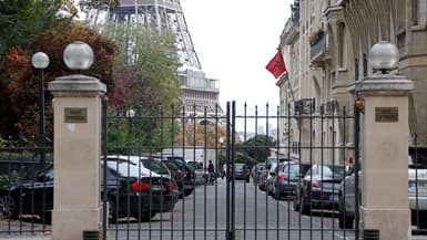 L'ambassade du Maroc en France, près de la Tour Eiffel (photo d'illustration)