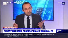  "Xavier Bertrand n'est pas sincère": Sébastien Chenu, candidat RN aux régionales, assure qu'il sera "un président à 100% pour la région"