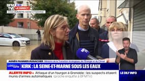 "Nous n'avons aucun blessé à déplorer": Agnès Pannier-Runacher s'exprime depuis la Seine-et-Marne après le passage de la tempête Kirk