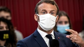 Emmanuel Macron, le 8 septembre dernier