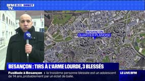 Besançon : tirs à l'arme lourde, 3 blessés - 26/12