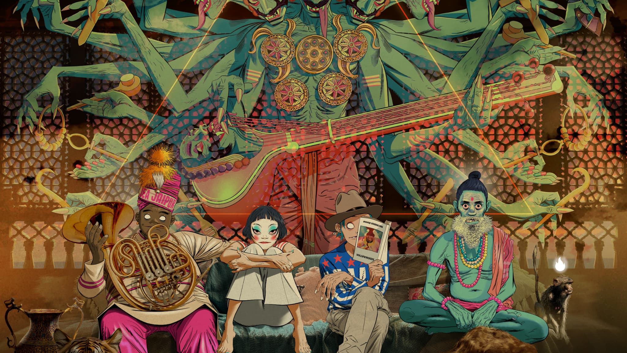 GORILLAZ ANNONCE "THE MOUNTAIN", SON 9E ALBUM STUDIO INSPIRÉ DES CONTRÉES INDIENNES