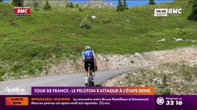 Tour de France: le peloton s'attaque à l'étape reine ce jeudi