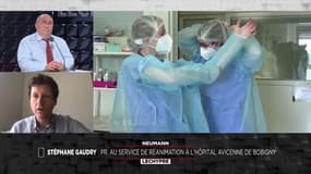 Stéphane Gaudry, professeur de médecine intensive réanimation à l'hôpital Avicenne de Bobigny dans "Neumann-Lechypre" sur RMC et RMC Story.