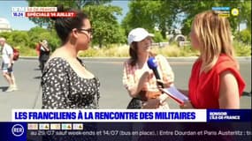14-Juillet: les Franciliens partent à la rencontre des militaires