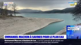 Hautes-Alpes: Emmanuel Macron attendu à Savines-le-Lac pour le plan eau
