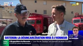 Michel Hysoulet, responsable de l'Amicale des anciens sapeurs-pompiers de Sisteron était l'invité de BFM DICI