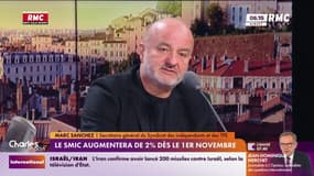 Hausse du Smic : "Ces augmentations ne prennent pas en considération la situation économique qui est de plus en plus compliquée" pour les TPE, regrette Marc Sanchez, secrétaire général du SDI