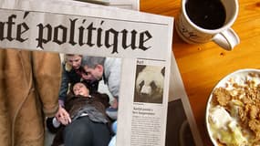 Christine Boutin lors de son malaise en marge de la "Manif pour tous", le 24 mars 2013