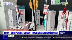 Lyon : bon plan étudiant pour l'électroménager