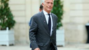 Le président du Medef Patrick Martin à Matignon, le 24 septembre 2024, à Paris