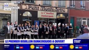 "Le Petit Montmartre": le premier bouillon a ouvert ses portes à Dunkerque
