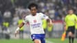 Malick Fofana lors du match OL-Angers (2-0, L1), le 17 mai 2025