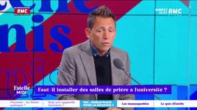 Faut-il installer des salles de prières à l'université ? "Vu qu'à la fac il y a une demande, chaque université va demander à mettre une salle de prière. Je préfèrerai toujours ça à justement ce qu'on voit sur les images" estime Daniel Riolo. 