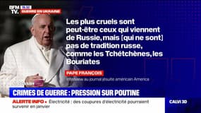 Crimes de guerre : pressions sur Poutine - 30/11