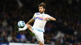 Stéphane Sparagna avec l'OM face à Toulouse le 13 janvier 2016