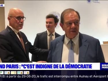 Grand Paris: Patrick Ollier réélu président, "c'est indigne de la démocratie", estime son adversaire Vincent Jeanbrun