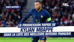 Stats buteurs : La progression rapide de Kylian Mbappé dans la liste des meilleurs buteurs français