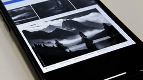 Une photo générée par IA reprenant le style du photographe Ansel Adams, proposée par Adobe