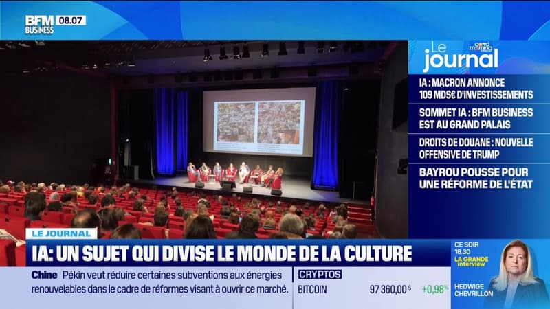 IA : un sujet qui divise le monde de la culture