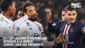 L1 / L2 : Joueurs et entraîneurs réticents à la reprise (contre l'avis des présidents)