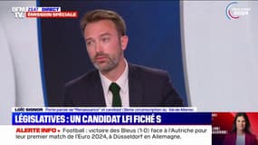 Législatives: Loïc Signor, porte-parole de Renaissance, affirme "ne pas soutenir" la candidature de Jérôme Cahuzac 