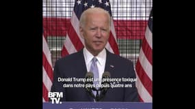 Joe Biden: "Donald Trump est une présence toxique pour notre pays"