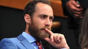 James Middleton et sa soeur Pippa à Wimbledon en 2014