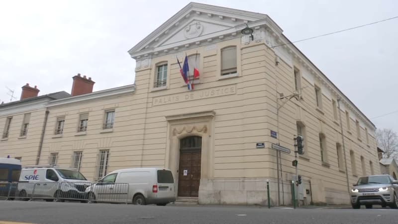 Le tribunal de grande instance de Fontainebleau.