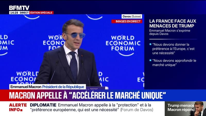 "Nous ferons tout notre possible pour avoir une Europe bien plus forte", déclare Emmanuel Macron