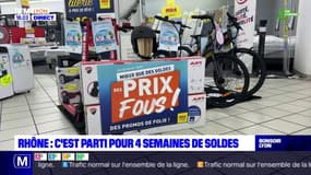 Rhône : c'est parti pour 4 semaines de soldes