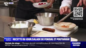 Ma recette avec un chef : Salade de fenouil et poutargue - 16/08