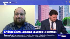 Birmanie: "On s'accroche à ces images d'espoir", confie Quentin Rouveirolles (Solidarités International)