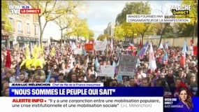 Jean-Luc Mélenchon: "Nous, la Nupes, nous sommes l'alliance du peuple en version groupe parlementaire"