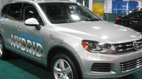 Le dispositif concerne notamment les véhicules hybrides, comme ce Volkswagen Touareg