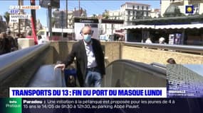 Marseille: à partir de lundi, le masque dans les transports, c'est fini